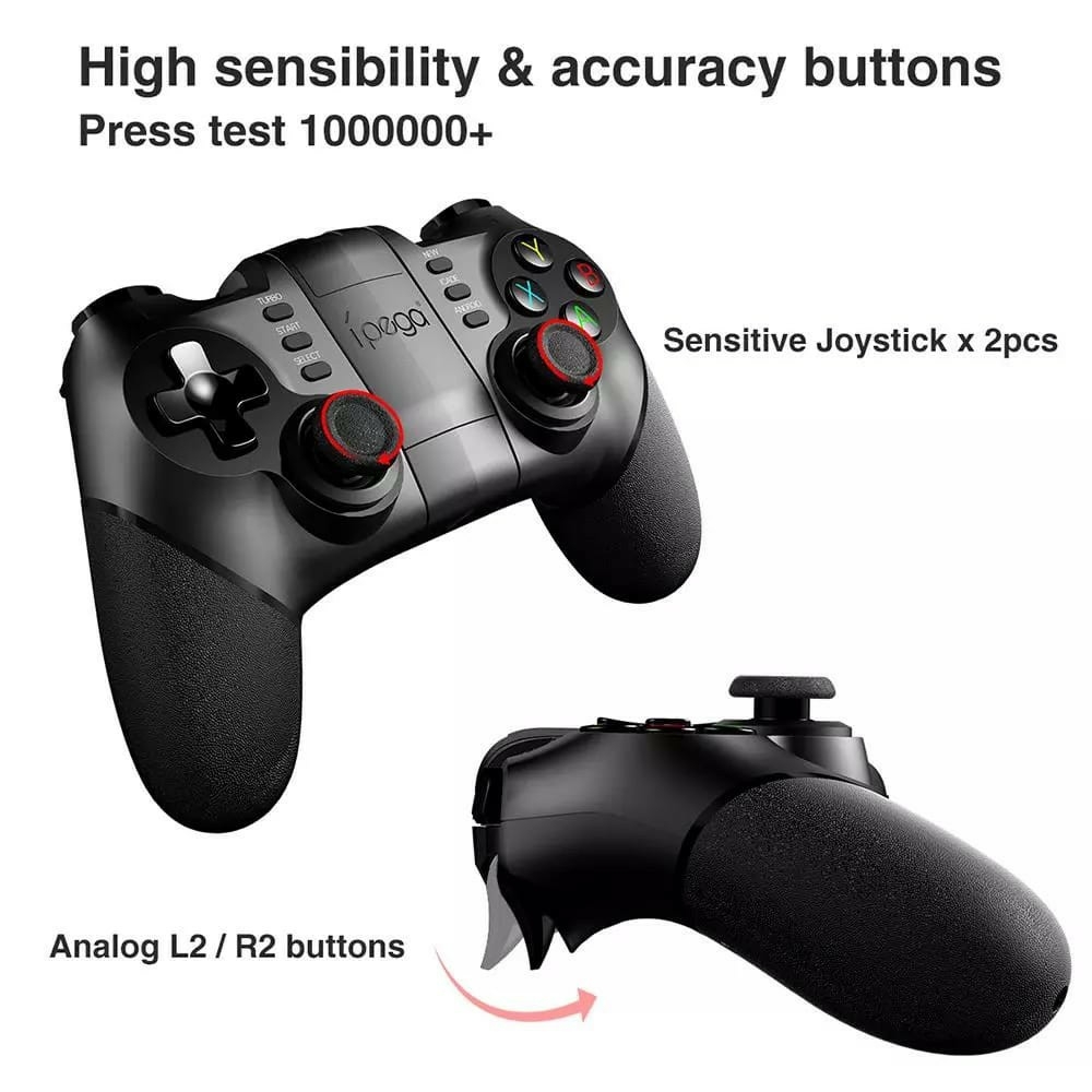 Controle Joystick Bluetooth Ipega 9021 Celular Games Android