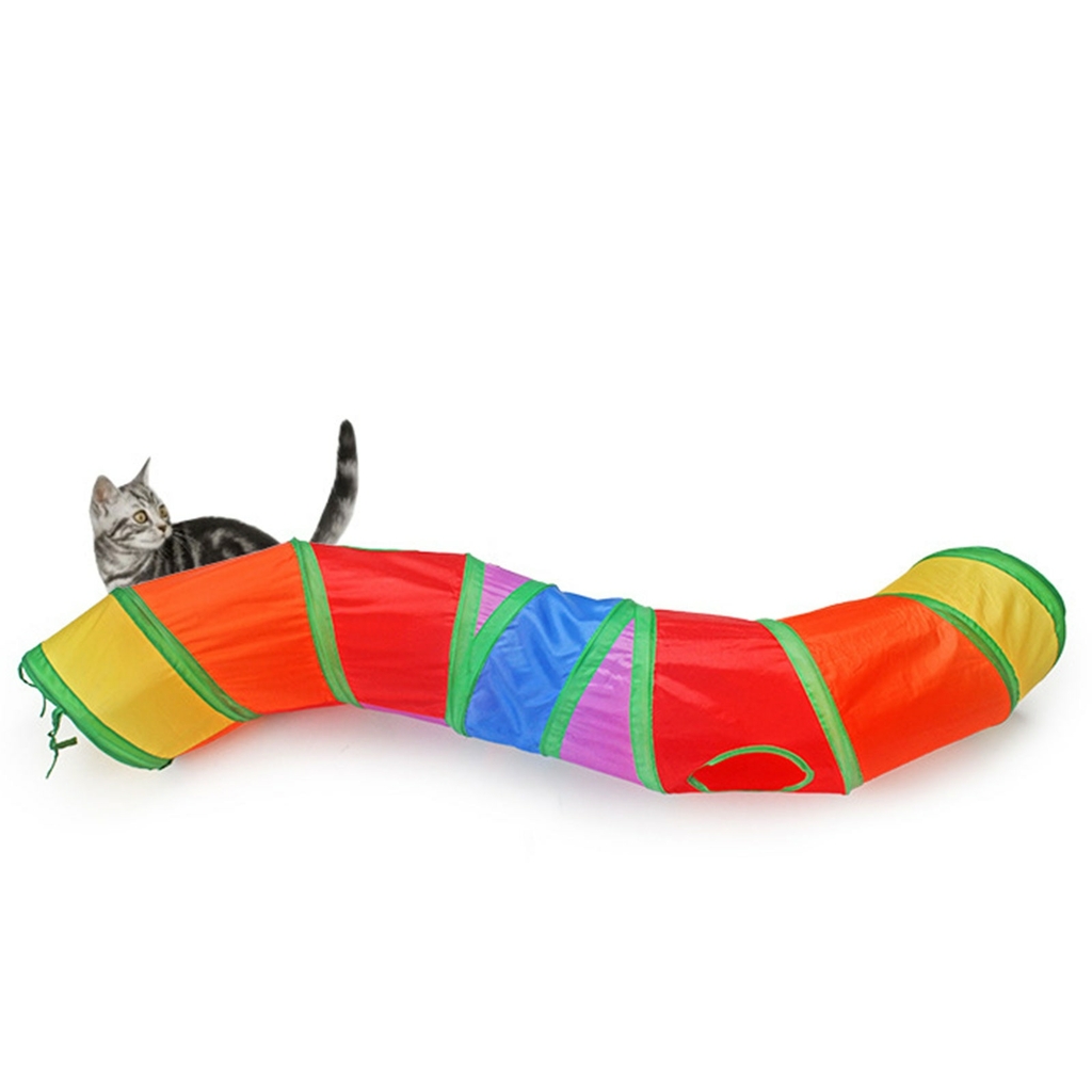 Brinquedo do túnel do jogo do gato | Túneis para gatos Tubo Brinquedos para  gatos,túnel aventura dobráveis para animais estimação para gatos