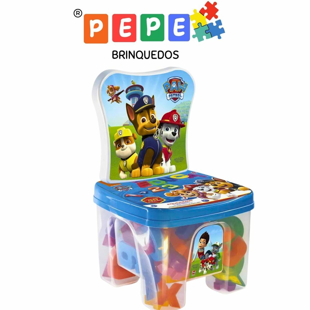 Brinquedo Blocos De Montar Grandes 77 Peças Infantil Criança