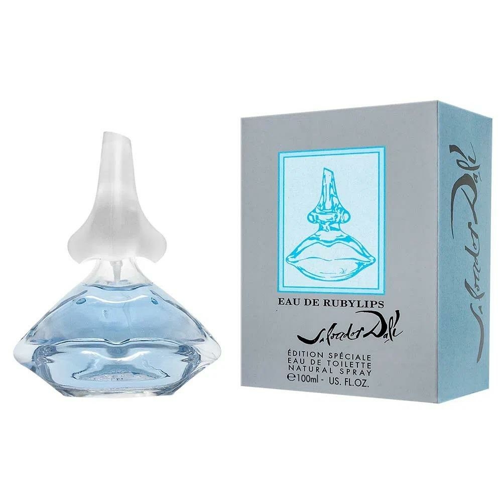 EAU DE TOILETTE RUBYLIPS Par SALVADOR DALI - Flacon Rare 3.5 Ml, NEUF