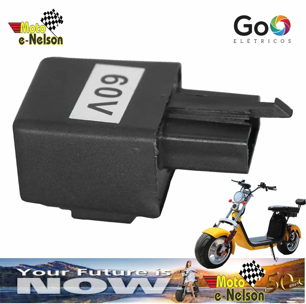 Rele de Setas 60V para Scooter Elétrica Citycoco