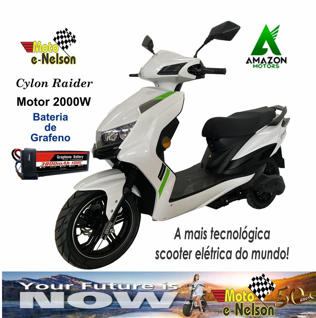 Motos elétricas Watts: velocidade, design, conforto e economia