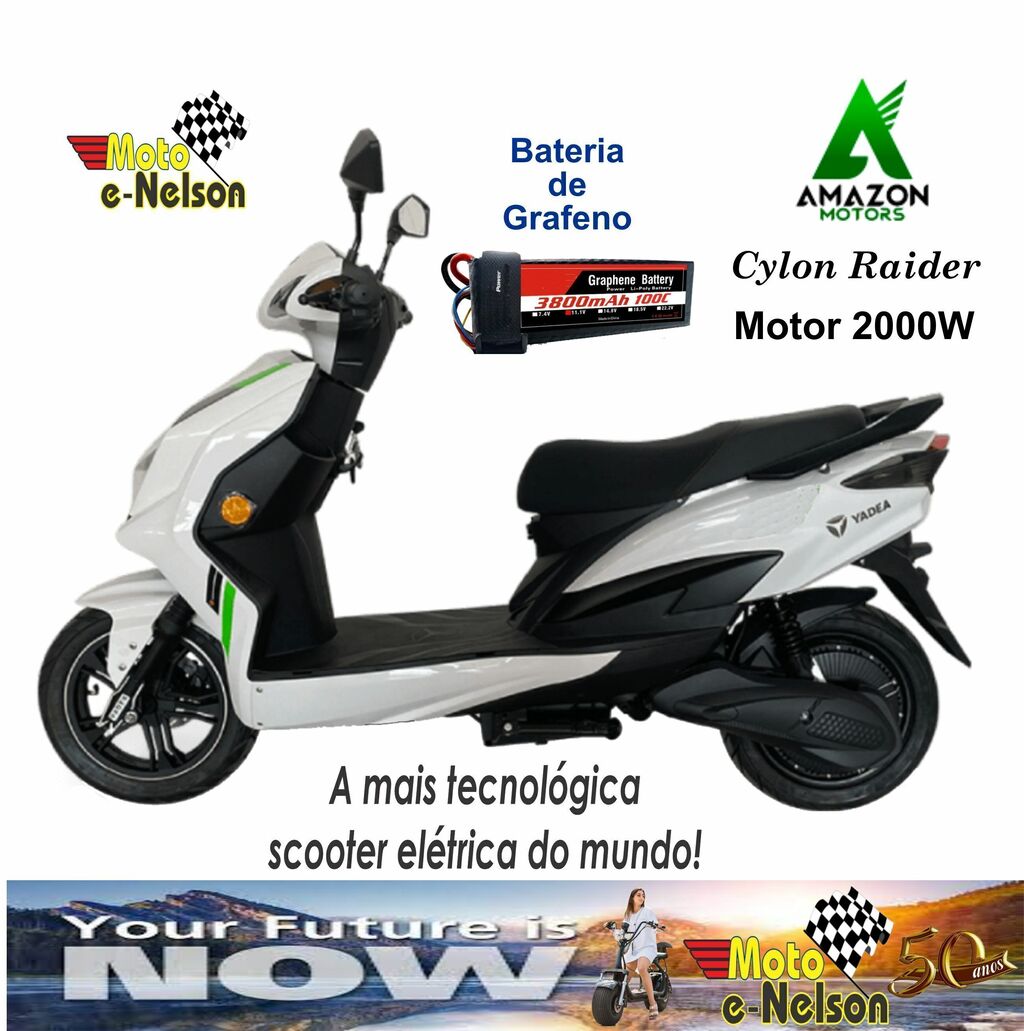 Motos elétricas Watts: velocidade, design, conforto e economia