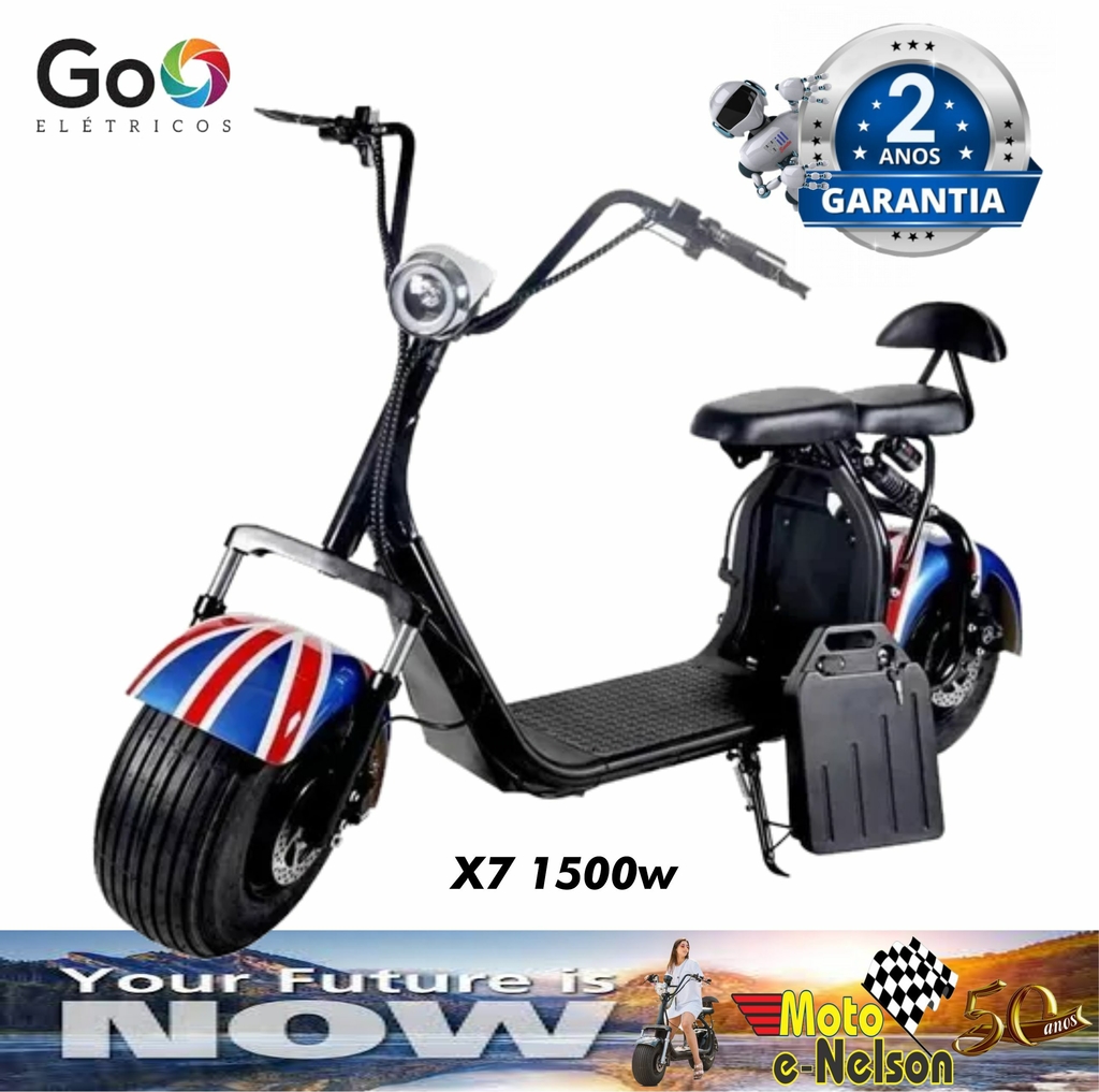 Scooter Elétrica Xtra- Motociclos - Scooters