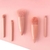 5 pçs mini conjuntos de pincéis cosméticos maquiagem caixa translúcida com espelho. - comprar online