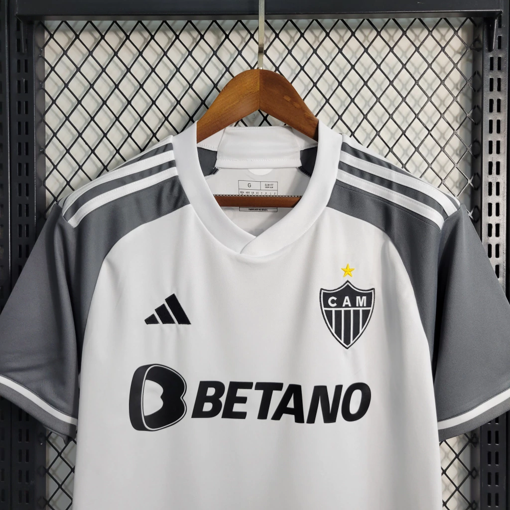 Camisa Atlético Mineiro I 22/23 s/n° Torcedor Adidas Masculina -  Preto+Branco