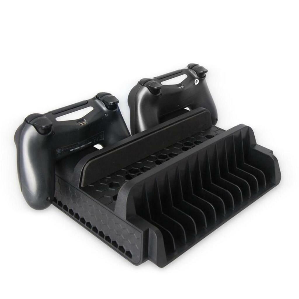 Base Cooler Suporte Vertical Compatível com Playstation 4 PS4 Slim Pró  Carregador - Dobe - Acessórios PS4 - Magazine Luiza