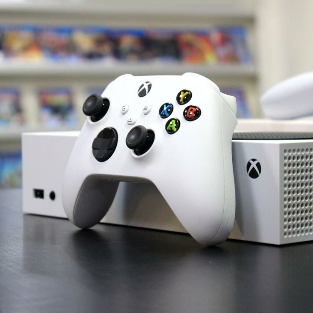 Console Xbox Series S 512GB + Controle Sem Fio - Branco - Mobcom