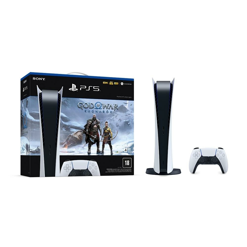 Controle PS5 sem fio DualSense Edição Limitada God of War