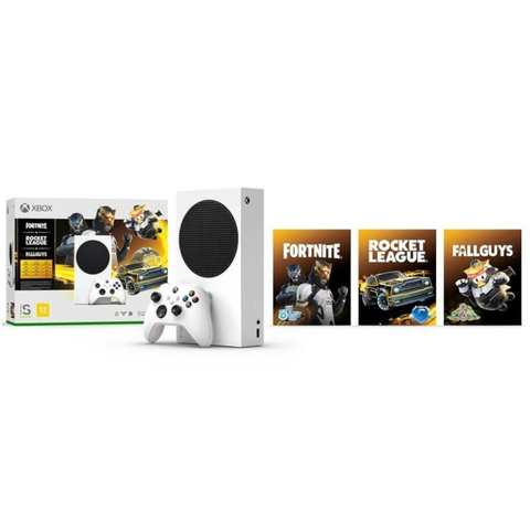 Console Xbox Series S 512GB + Controle Sem Fio - Branco - Mobcom