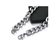 Pulseira banhada Prata Masculina 7mm na internet