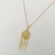 Colar Folheado a ouro 18k Filtro dos sonhos