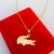 Colar Folheado a ouro 18k Lacoste