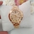 Relogio Feminino Dourado - SK002