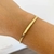 Pulseira Fio laminado banhada a ouro 18k