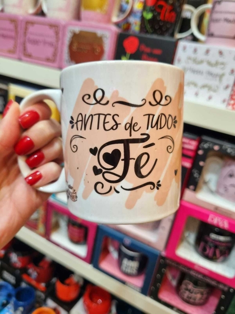 Caneca Porcelana Frases de Motivação Insista, Persista E Nunca Desista  Presente