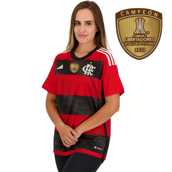 Camisa do Flamengo adidas 30 anos da Copa - Feminina