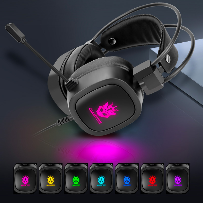 Headset Gamer Onikuma, RGB, Xbox One, PS4, PC, Mobile, Cancelamento de  Ruído, Preto - X-15