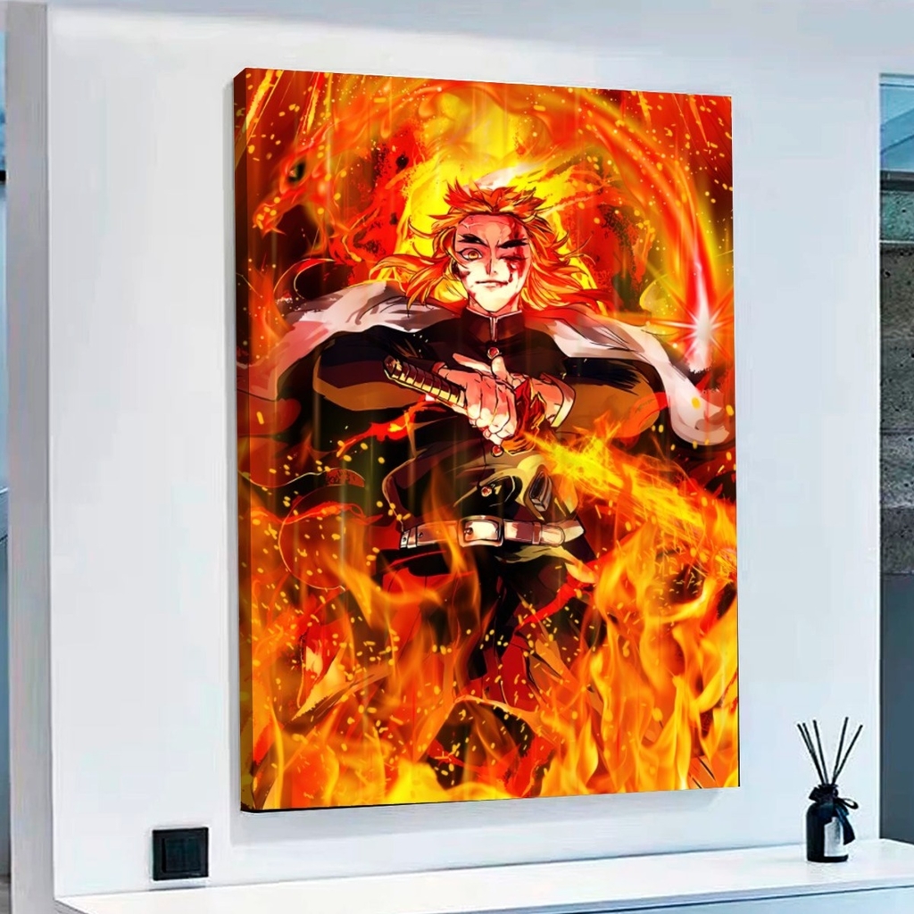 3 Quadros Decorativos Hashiras Kimetsu no Yaiba Água Fogo Som -  DecoradoPremium - Quadro Decorativo - Magazine Luiza