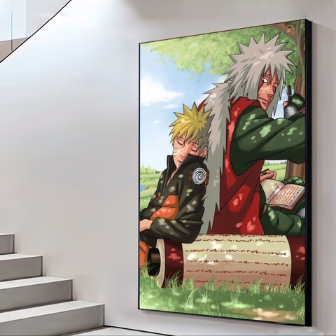 Quadro Decorativo Naruto Shisui Uchiha Sharingan 33x43cm