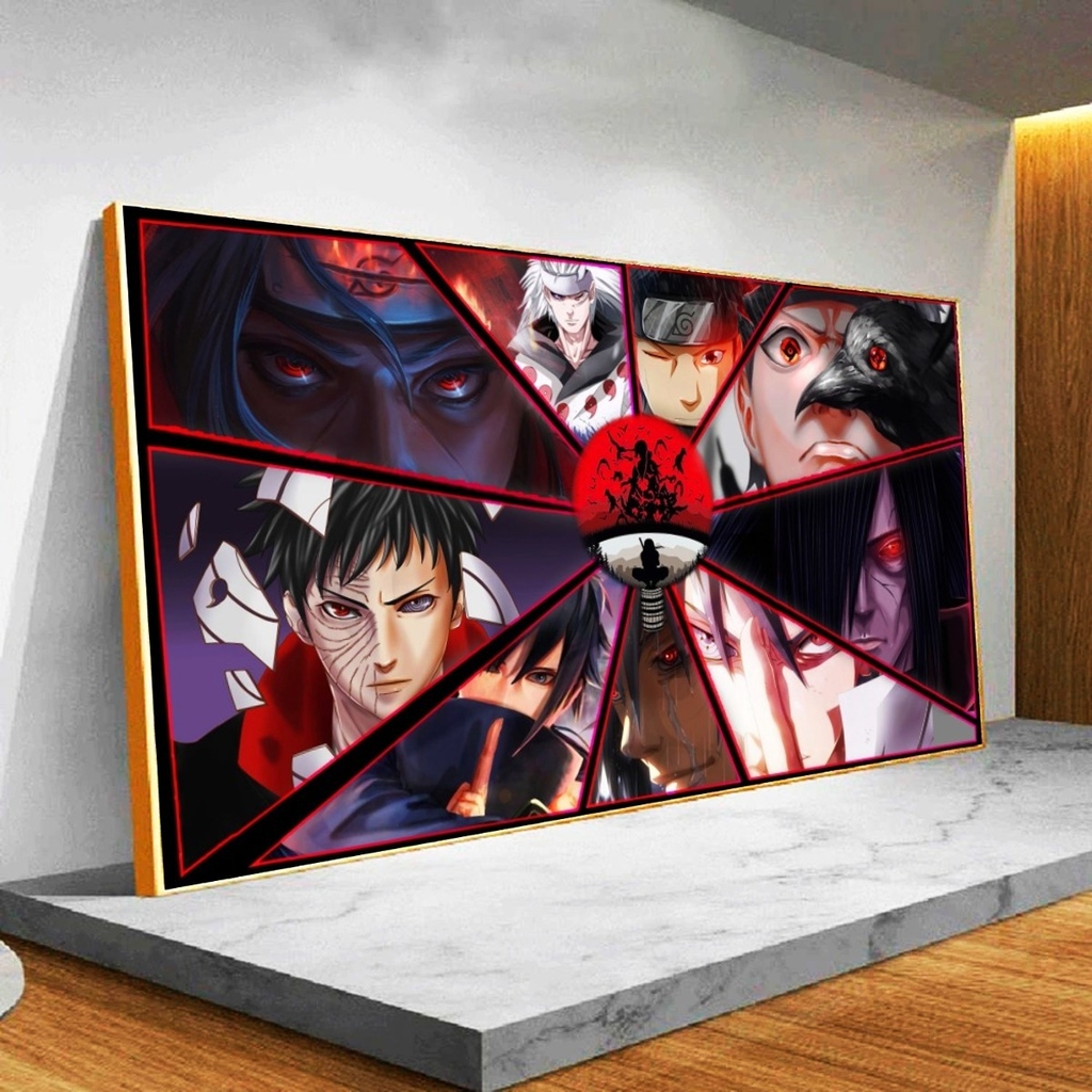 Quadro decorativo Obito Uchiha Naruto Shippuden