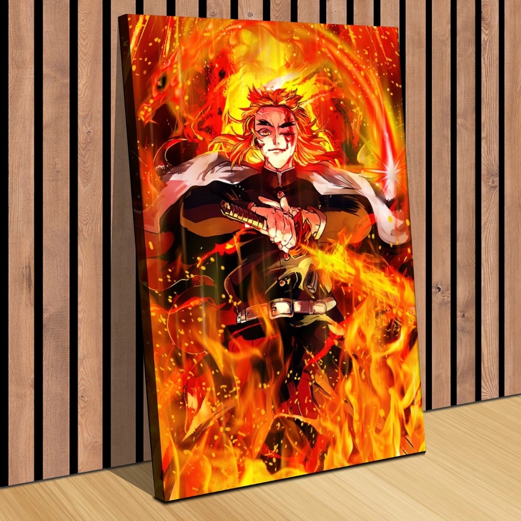 hashira das chamas wallpaper-demon slayer