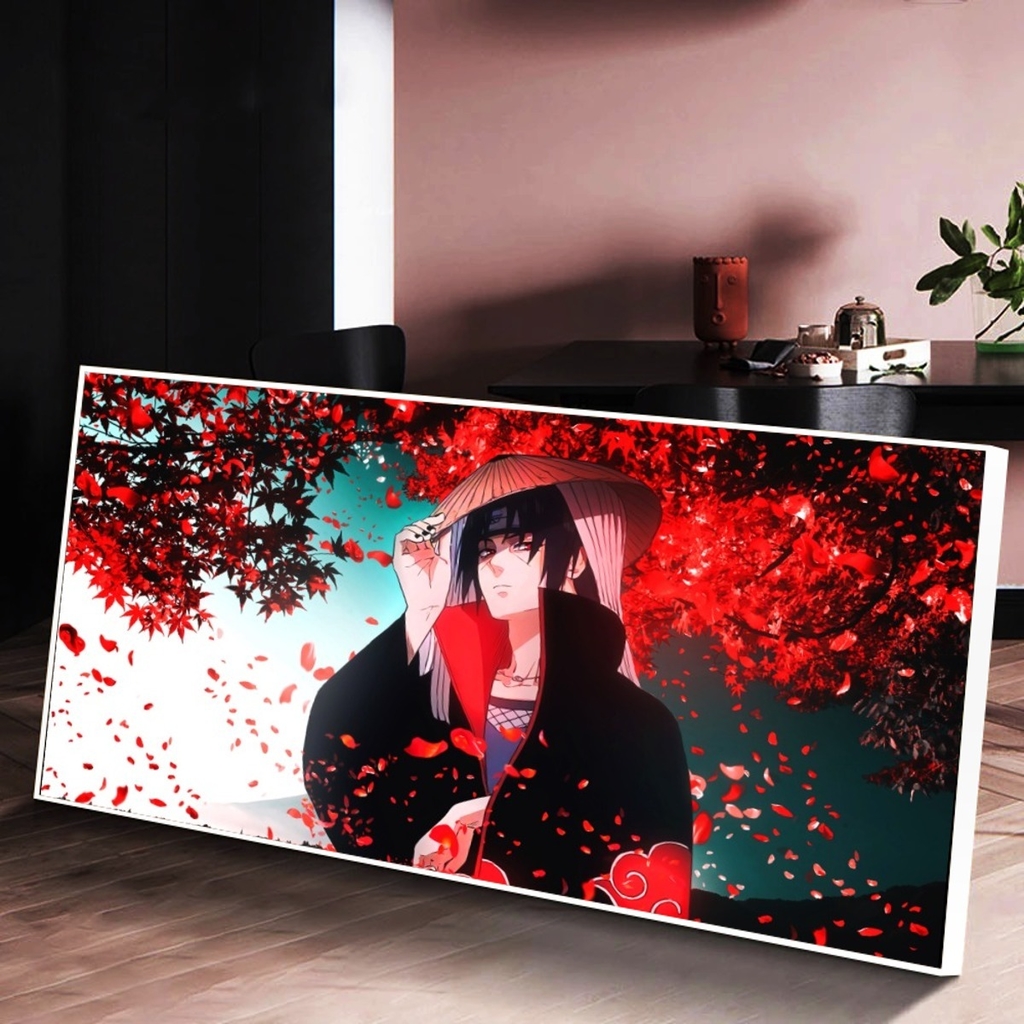 Quadro Decorativo Naruto Shisui Uchiha Sharingan 33x43cm