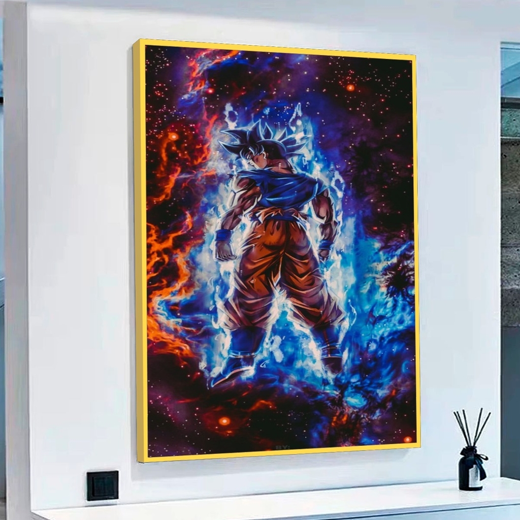 Quadro decorativo Goku Instinto superior Dragon Ball