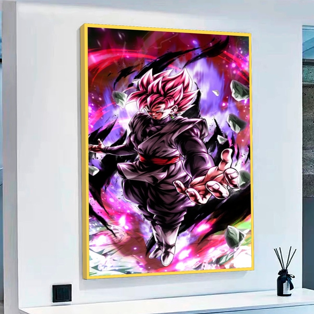 Quadro decorativo Goku super saiyajin Dragon Ball