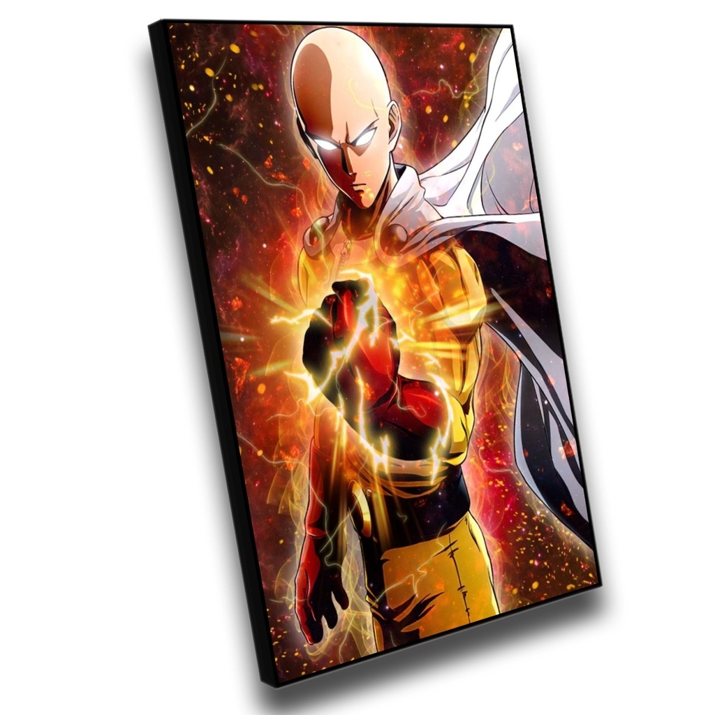 Quadros decorativo anime one punch man capítulo 166 mdf