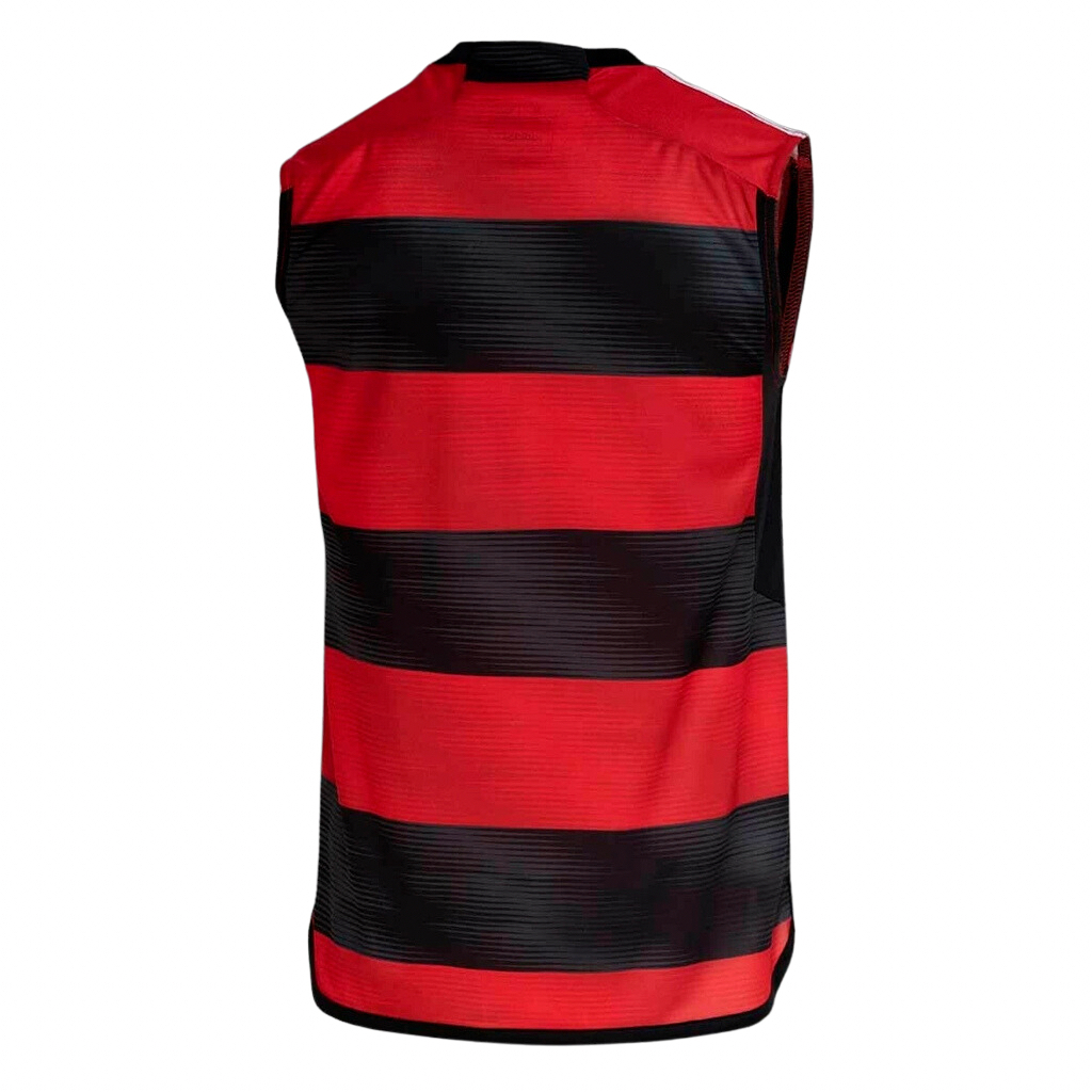 Camisa Flamengo Preta e Vermelha Home 2023/2024 – Versão Torcedor