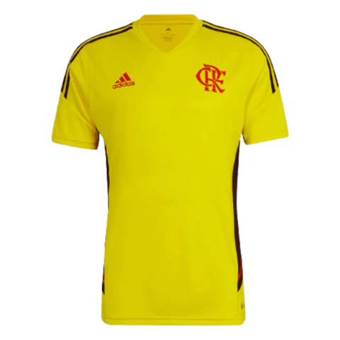 Camisa Flamengo Pré-Jogo 2022/2023 – Preta e Vermelha – Masculina