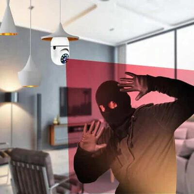 Câmera de Segurança Inteligente 360 Nuvem/Wi-fi compatível com