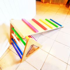 Combo Obstaculos - Triangulo fijo + Rampa Pikler - comprar online