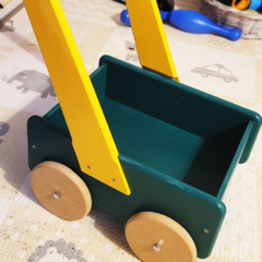 Carrito Juguetero con Manija - La tienda de Nole