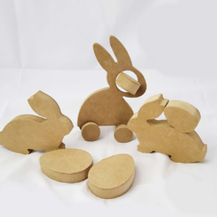 Imagen de Conejos y Huevos de Pascuas