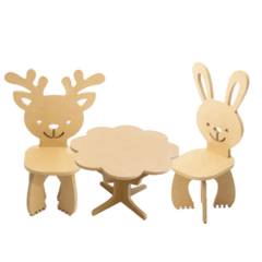 Mesa y Sillitas del Bosque - comprar online