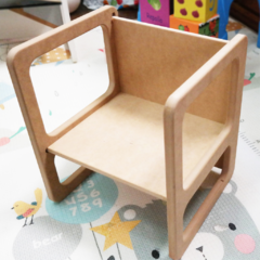 Silla Montessori con 3 Posiciones en internet
