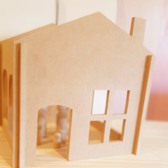 Casita con chimenea - La tienda de Nole
