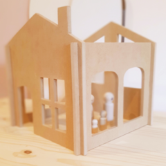 Casita con chimenea - tienda online