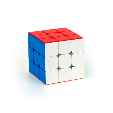 Cubo Mágico Profissional 3x3 Preto Adesivado Moyo