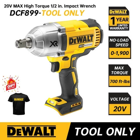 Chave de Impacto 1/2 Pol. - DEWALT-DCF899B