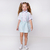 Salopete kids turqueza - loja online