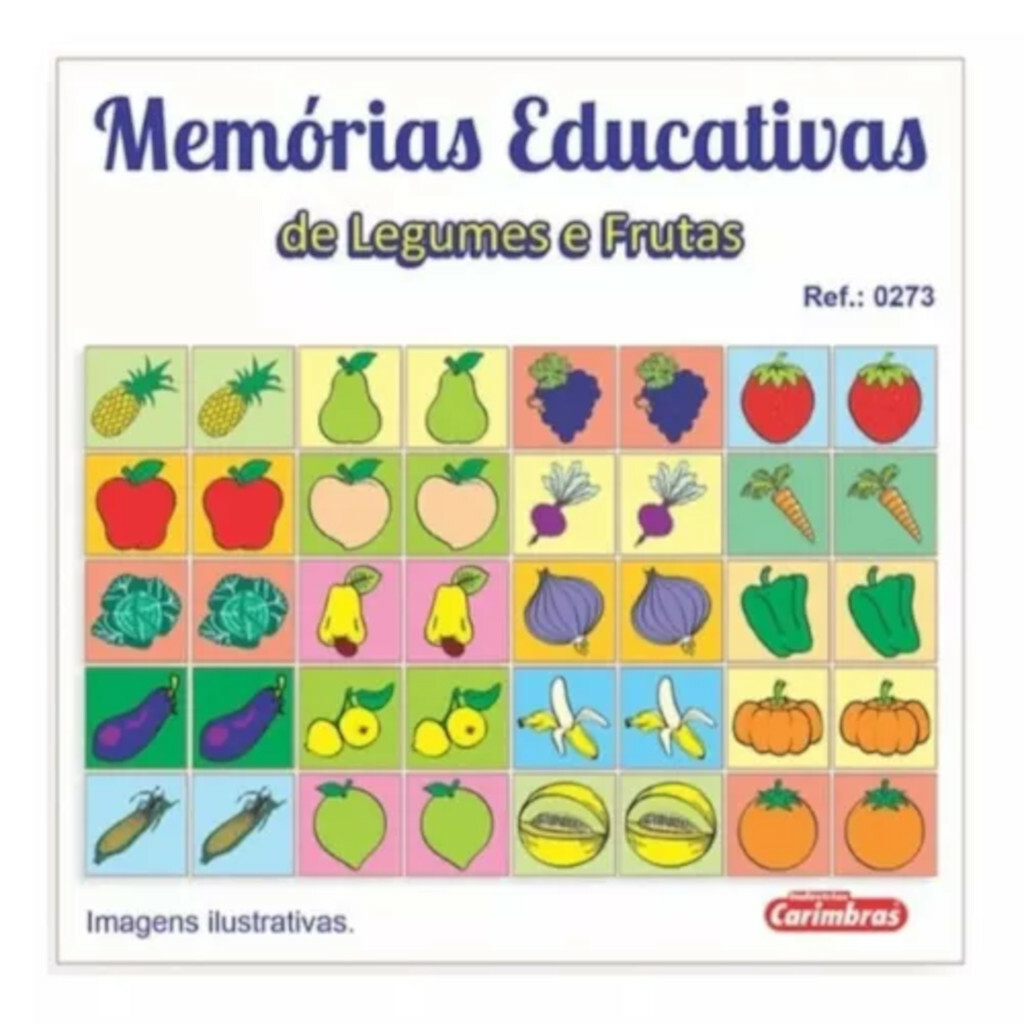 JOGO DA MEMORIA FRUTAS