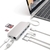 SATECHI USB-C MultiPort Adapter 4K ethernet - Silver