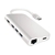 SATECHI USB-C MultiPort Adapter 4K ethernet - Silver - comprar en línea