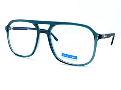 Anteojo Marco Rusty Bruice Steel Blue 56 mm Blue Block Lens - comprar online