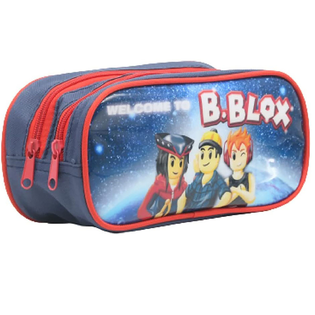 Mochila Escolar Bolsa Infantil Roblox Jogo Meninos Costas