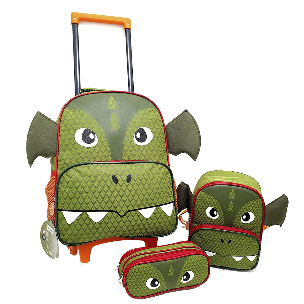 Kit Mochila Escolar Rodinha Infantil Menino B-BLOX Pop It