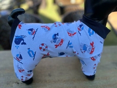 Pijaminha Pet - Azul na internet
